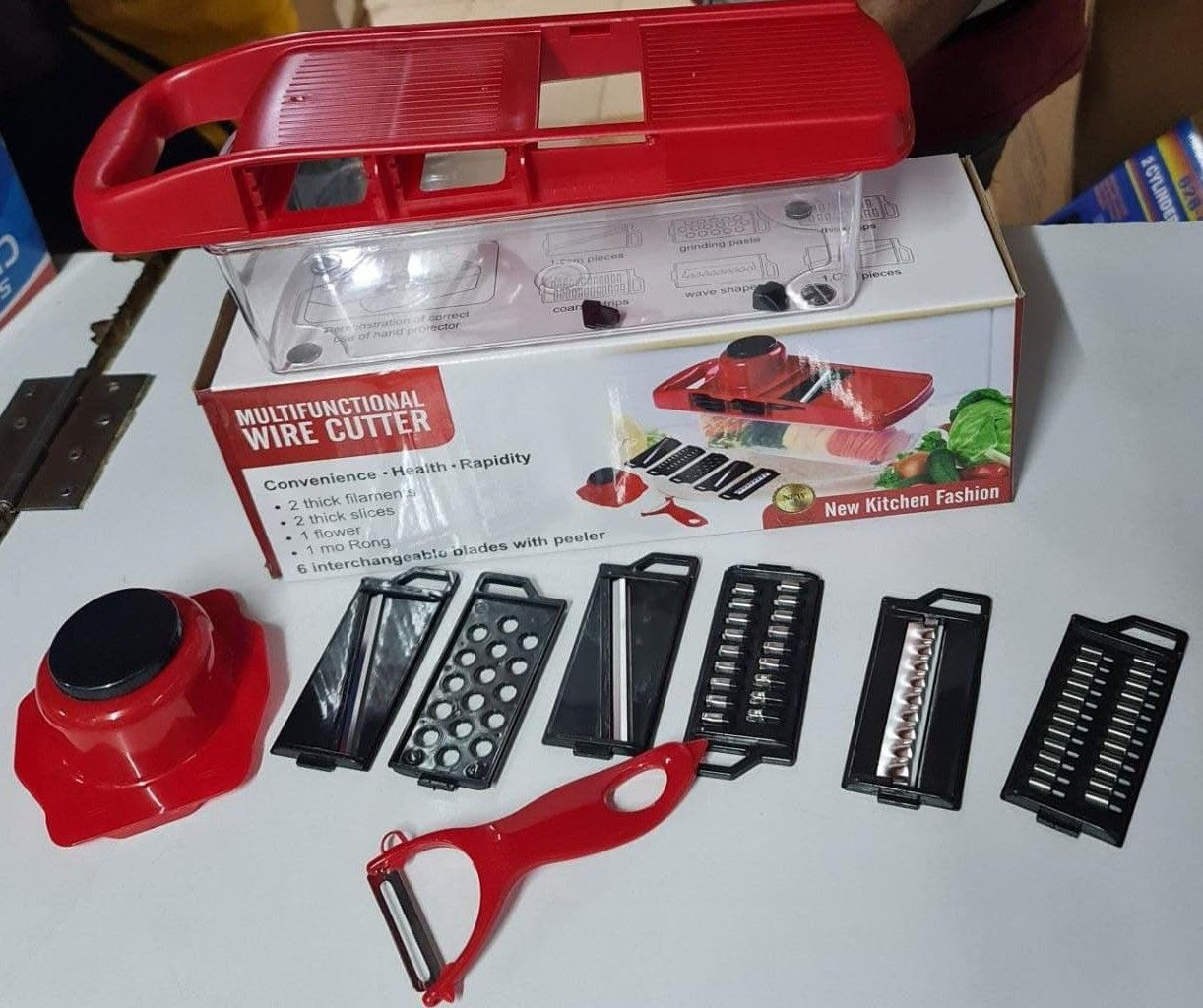 Multifunctional Kitchen Vegetable Cutter, Vegetable Chopper, Veggie Chopper,Mandoline Slicer, 8 in 1