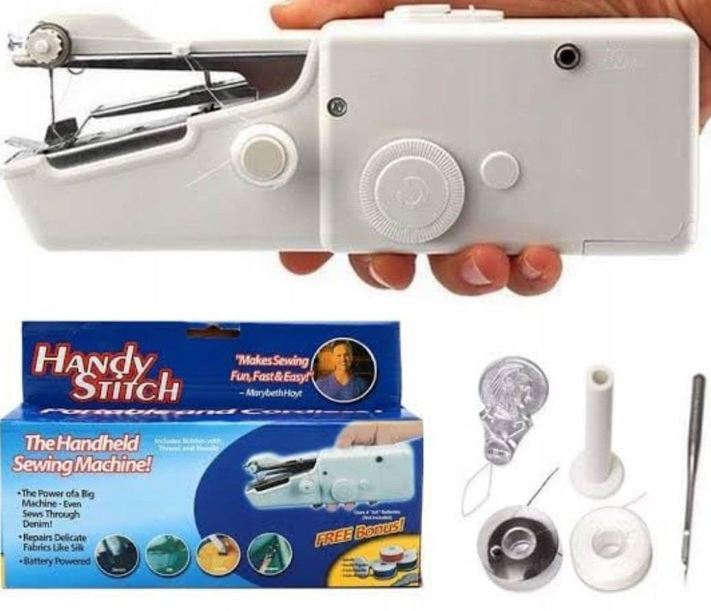 Hand held Sewing machine, Handy Stitch PORTABLE HAND HELD Electric/Batteries Sewing Machine
