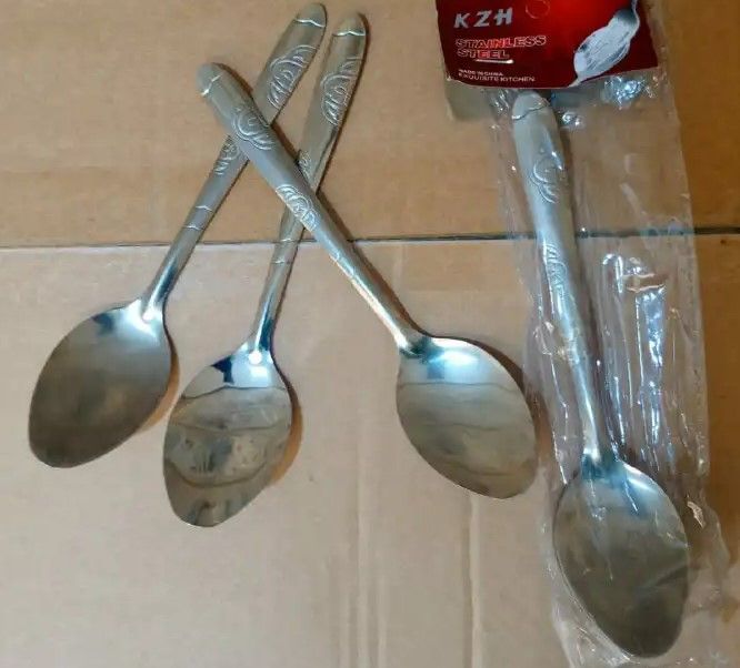 Table spoon  stainless steel, Table spoon made of high quality stainless steel. It is strong and durable, rustproof and not easy to deform