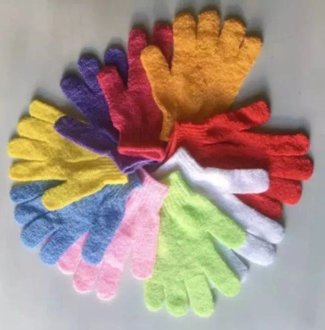 Scrub Gloves,  A pair of Gloves For Bath Body Scrub