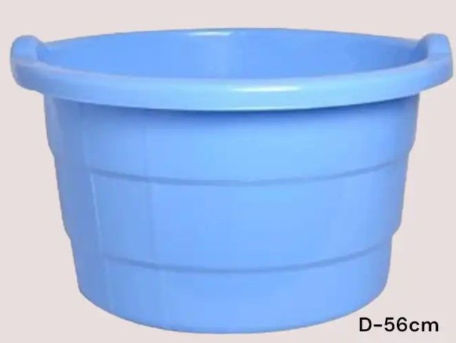 plastic basin, Karai that is heavy plastic basin, home big plastic  basin that is used in washing clothes, bathing, storage and many other things related into cleaning and laundry.
