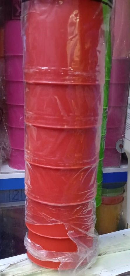 Tumbler cups, plastic tumblers, water plastic glass, water plastic cups 6Pcs Kitchen plastic glass tamblers can be used in birthday parties