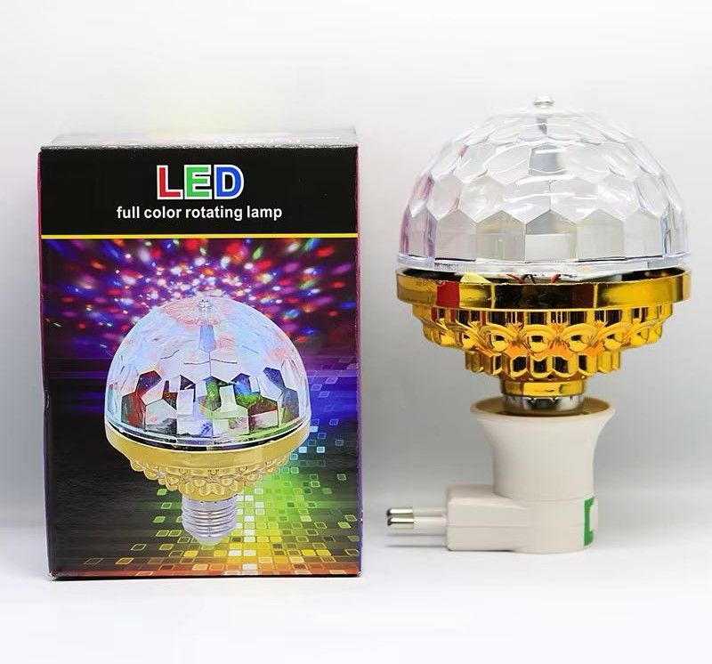 Party Lights DJ Disco Ball Light ,Colourful rotating Party Dj Disco Ball Home Party Disco Led Crystal Magic Ball Stage Light Bulb