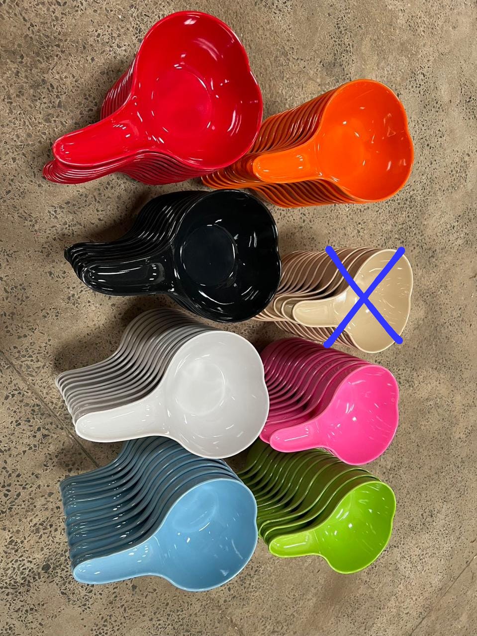 calabash , Melamine calabash used to take beverages like porridge 3 pcs