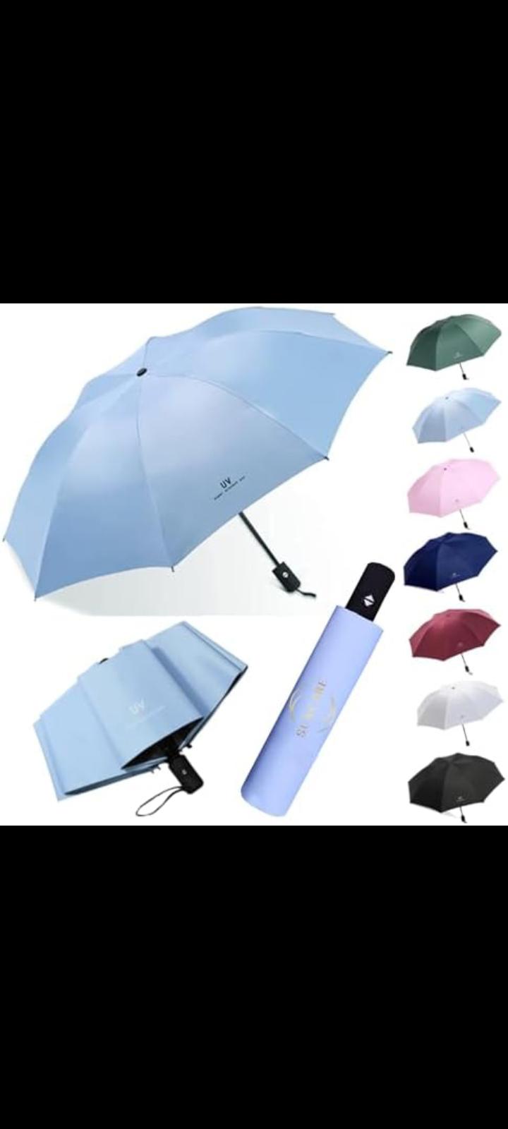 Umbrella , UV protection Pocket Umbrella protects against sun uv rays and also rain