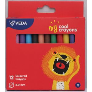 crayons , wax cayons 12pcs veda crayons