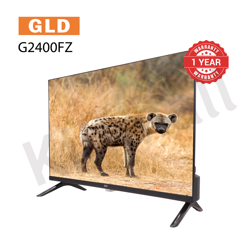 GLD 24 inch HD LED Digital Frameless TV with 12 Months Warranty(G2400FZ)