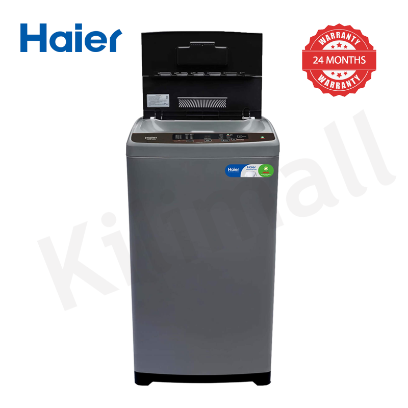 Haier 8KG 5-Star Fully Automatic Top Loader Washing Machine(HWM80-1269S6) | Smart Dosing | Inverter Motor | 800rpm Spin | 400W Washing Power | 2 Years Warranty