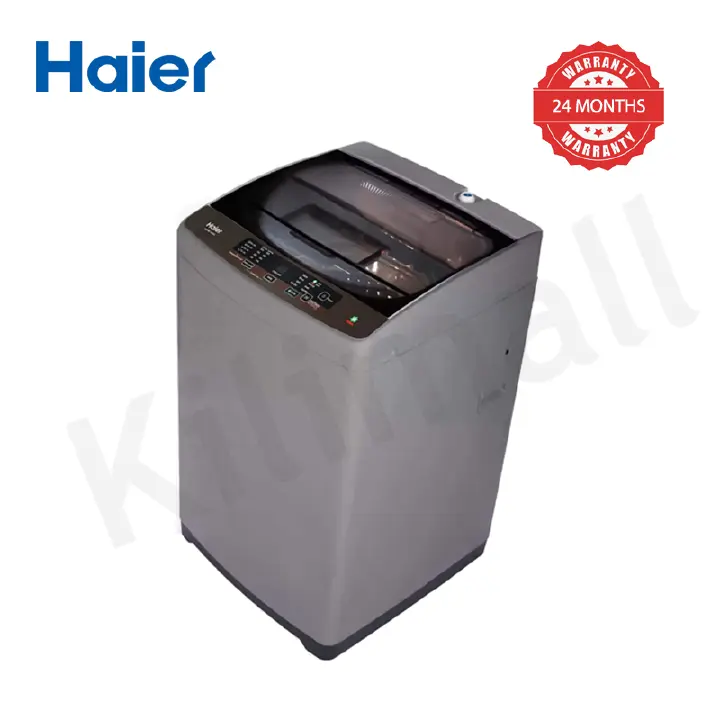 Haier 8KG 5-Star Fully Automatic Top Loader Washing Machine(HWM80-1269S6) | Smart Dosing | Inverter Motor | 800rpm Spin | 400W Washing Power | 2 Years Warranty
