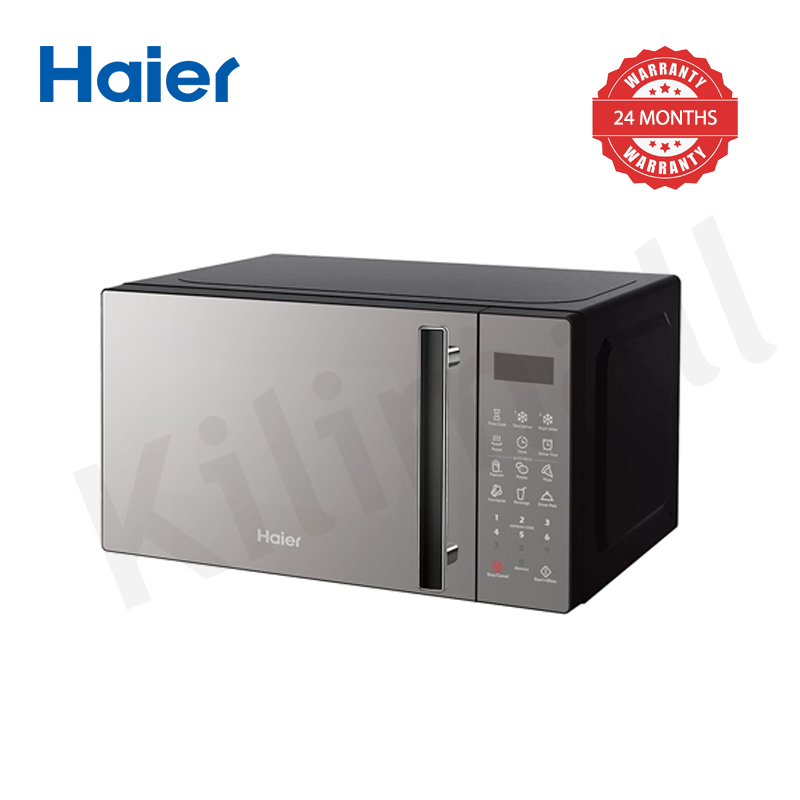 Haier 20L Microwave Oven HM20DB | 700W | 6 Auto Menus | 11 Power Levels | Auto Defrost | Speed Defrost | Cooking Alert | 2-Year Warranty