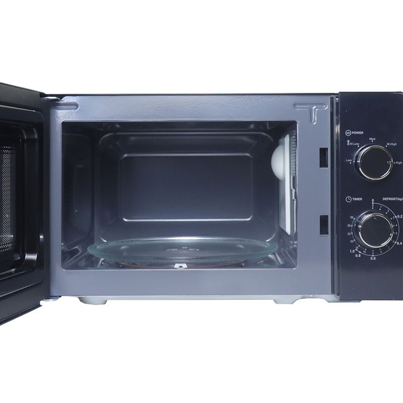 Haier 20L Microwave Oven HMW20MB | 700W | Mechanical Control | 5 Power Levels | 35min Timer | Defrost | 270mm Turntable | 2-Year Warranty