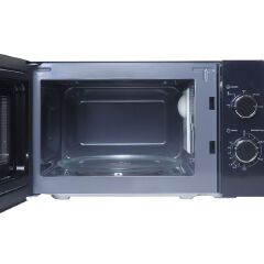 Haier 20L Manual Microwave Oven, 700W, Black – 5 Power Levels, Quick Defrost, 35-Min Timer, 2-Year Warranty (HMW20MB)