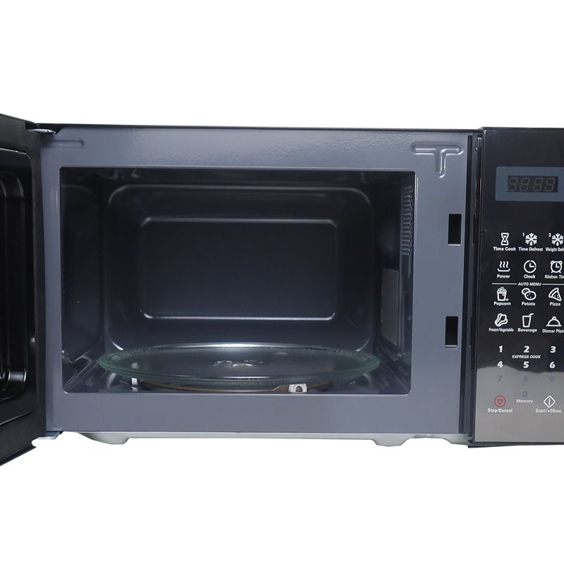Haier 20L Microwave Oven HM20DB | 700W | 6 Auto Menus | 11 Power Levels | Auto Defrost | Speed Defrost | Cooking Alert | 2-Year Warranty