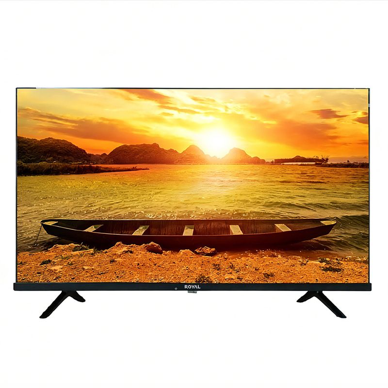 ROYAL D Series Frameless 32 Inch Smart TV (LE3200D2- SA) HD READY Ready With Inbuilt Decorder Supports USB HDMI YOUTUBE NETFLIX With Remote Control