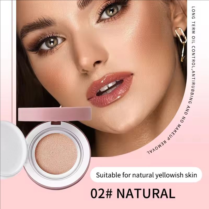 CC Cream Cushion Foundation Cream Long Lasting Moisturizing Concealer Foundation BB Cream For Face Makeup Concelear