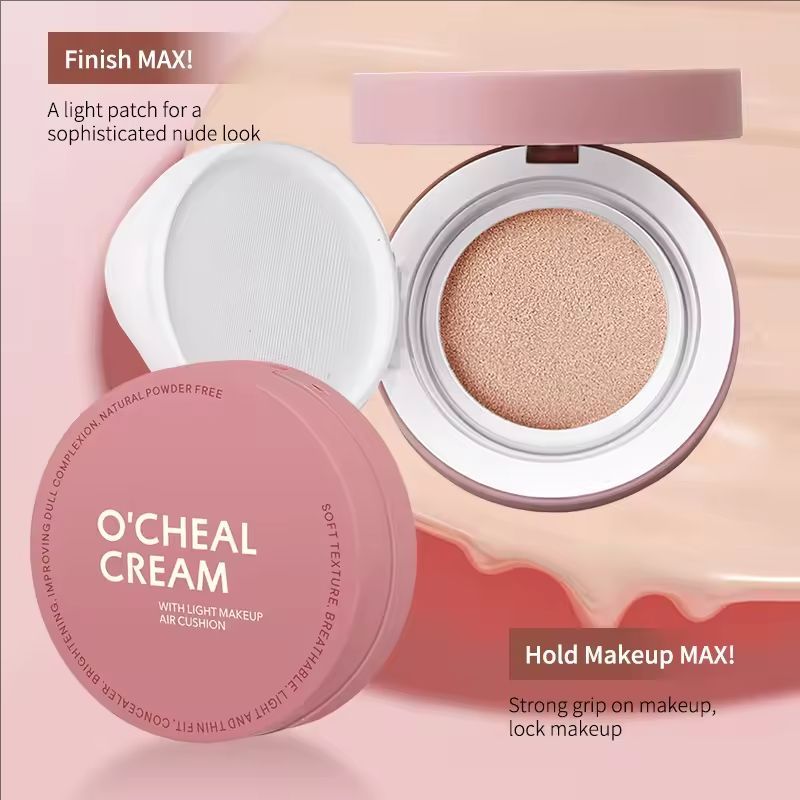 CC Cream Cushion Foundation Cream Long Lasting Moisturizing Concealer Foundation BB Cream For Face Makeup Concelear