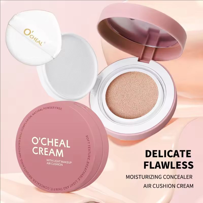 CC Cream Cushion Foundation Cream Long Lasting Moisturizing Concealer Foundation BB Cream For Face Makeup Concelear