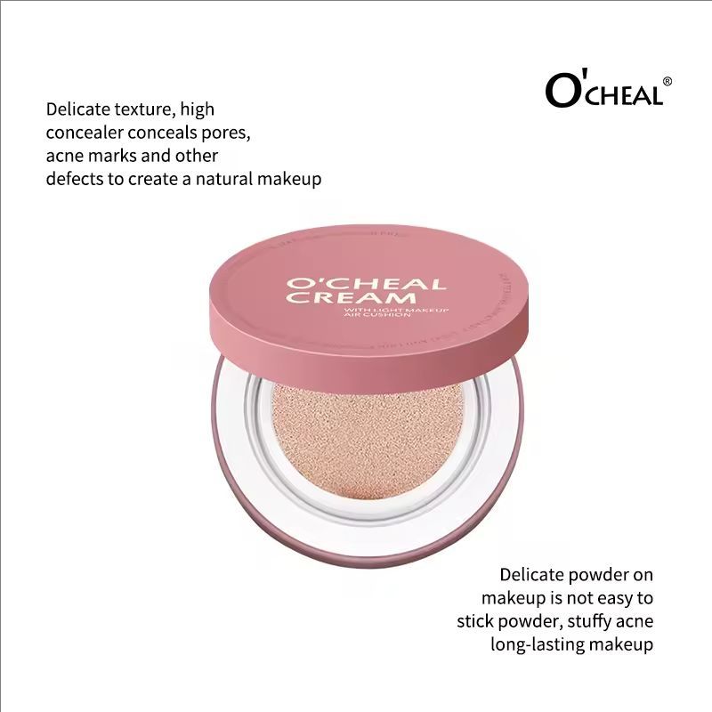 CC Cream Cushion Foundation Cream Long Lasting Moisturizing Concealer Foundation BB Cream For Face Makeup Concelear