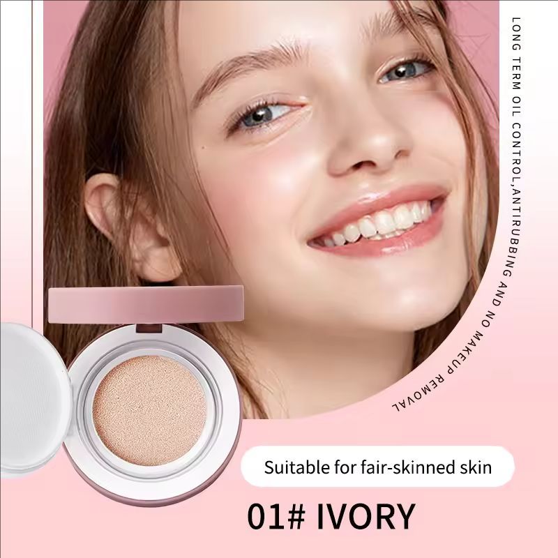 CC Cream Cushion Foundation Cream Long Lasting Moisturizing Concealer Foundation BB Cream For Face Makeup Concelear