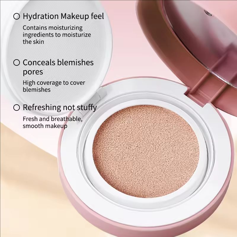 CC Cream Cushion Foundation Cream Long Lasting Moisturizing Concealer Foundation BB Cream For Face Makeup Concelear