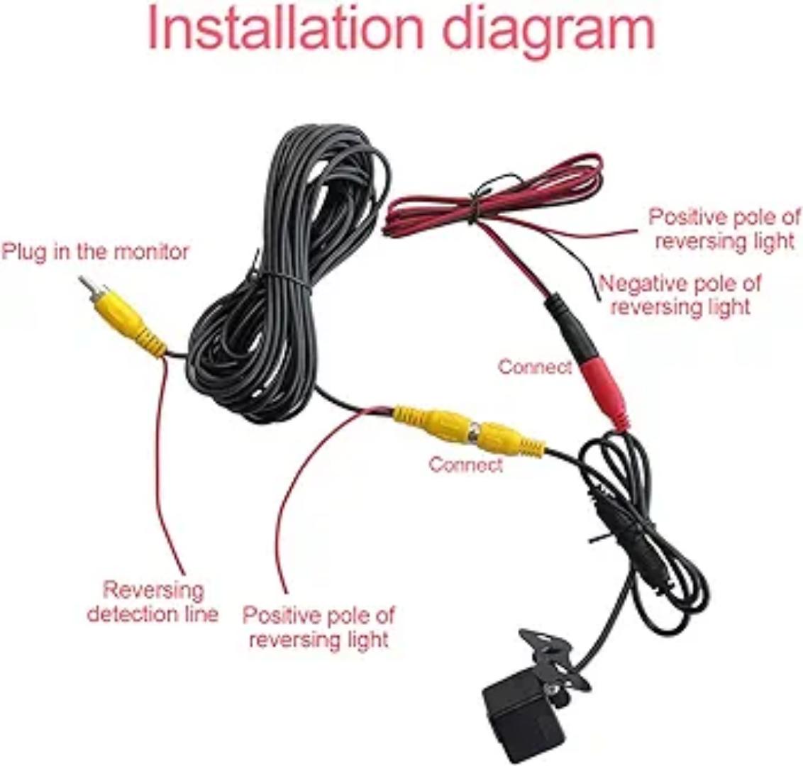 12 LED reverse camera