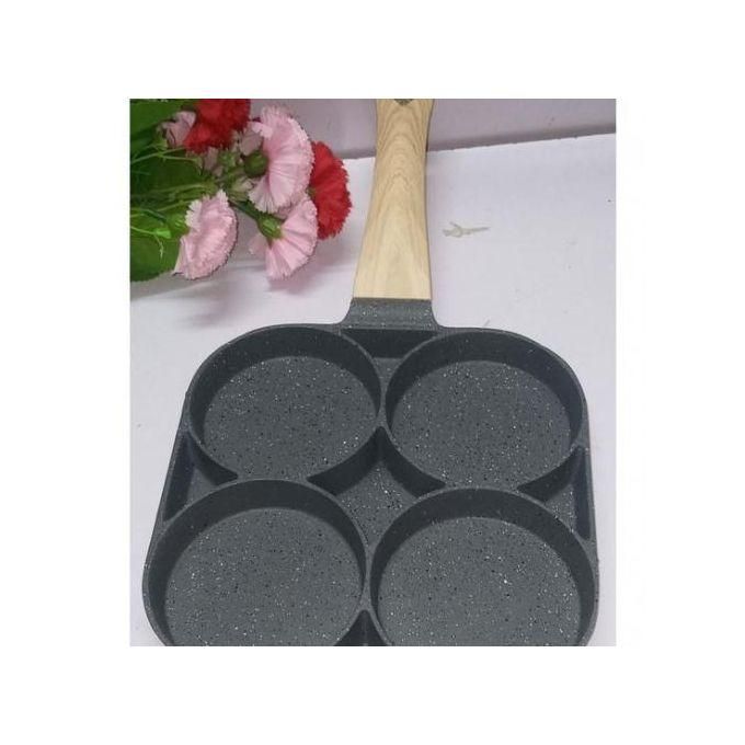 Pan High Quality Heavy Granite Non-stick 4 Slot Pancake/egg
