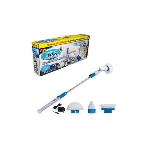 3 Heads Electric Spin/Tiles Scrubber Cleaning Brush