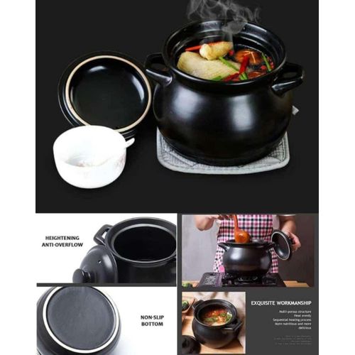 5.2ltrs Porcelain Cooking pot