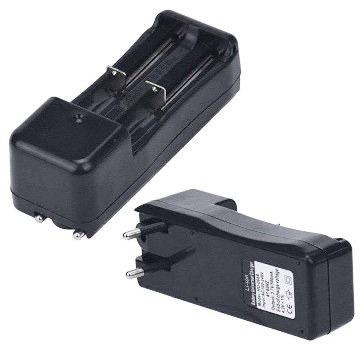 Li-ion Lithium Battery 18650 Universal Battery Charger 2 Cell