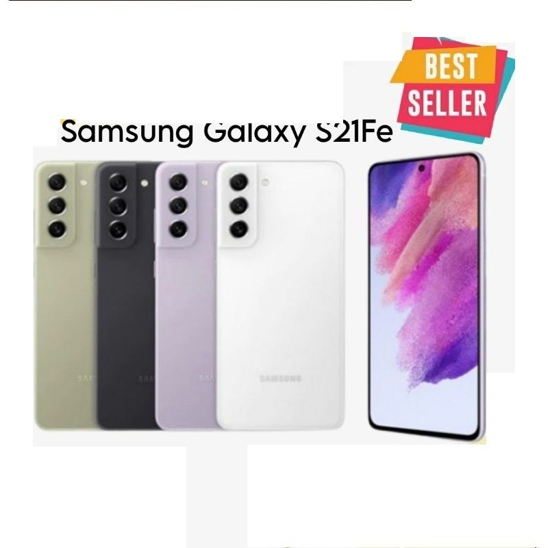 SAMSUNG S21 FE 5G,128GB +6GB RAM ,Dual SIM,6.4” Infinity-O AMOLED Touchscreen And a Professional 12 MP Triple Camera System ,4,500mAh battery -UNLOCKED ,+ FREE 45WTT SUPER FAST CHARGER