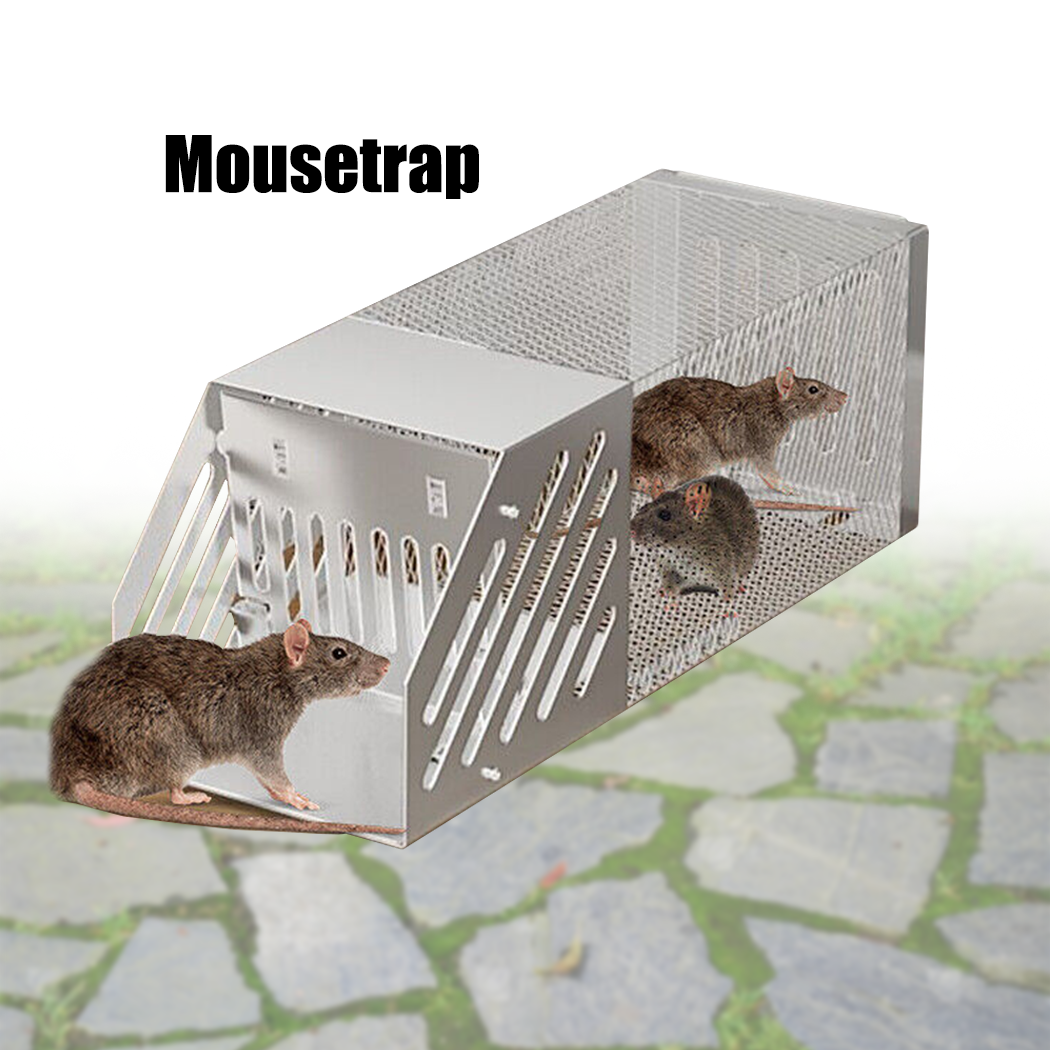 Humane Rat Trap, Automatic Continuous Cycle Mouse Traps, Catch Trap Mice Catcher for Indoor and Outdoor