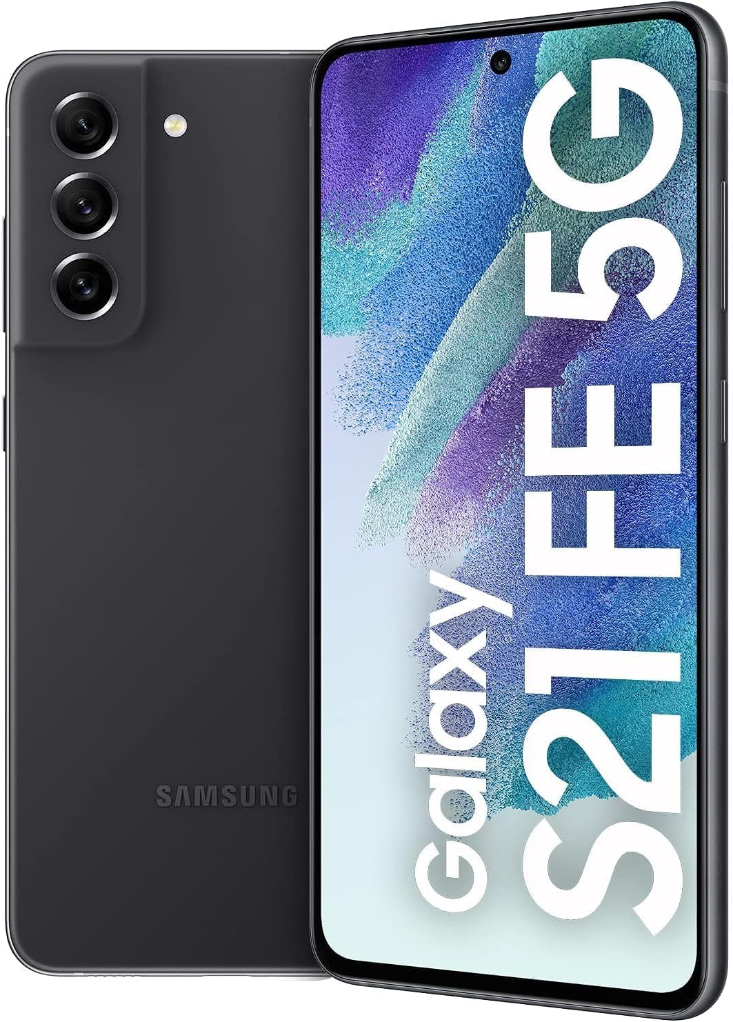 Galaxy S21 FE 5G,128GB +6GB RAM ,Dual SIM,6.4” Infinity-O AMOLED Touchscreen And a Professional 12 MP Triple Camera System ,4,500mAh battery -UNLOCKED + FREE 45WTTS FAST CHARGER