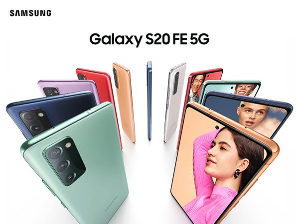 Refurbished Samsung Galaxy S20 FE 5G 6GB RAM 128GB ROM 6.5'' Screen 4500mAh Battery 32MP+12MP Camera (Dual SIM) ,GRADE (A) ,+FREE 45W FAST CHARGER