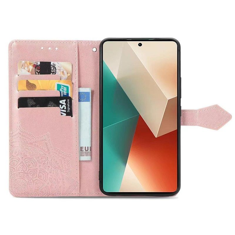 Leather Phone Case Flip Cover for Xiaomi Redmi A3 13 13C Note 13 Pro 13 Pro Plus Magnetic Full Body Shockproof Stand Flip Cover