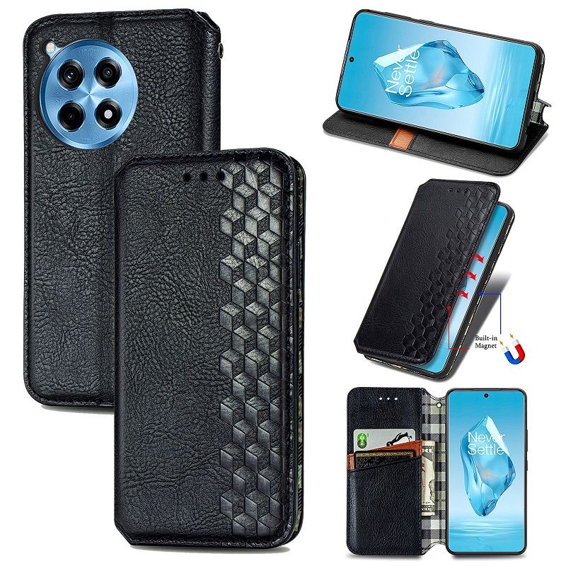 Leather Phone Case Flip Cover for OnePlus 12 12R 11 11R Nord CE3 Lite Ace3 Ace2 Nord 3 CE2 Lite N30 2T Magnetic Full Body Shockproof Stand Flip Cover