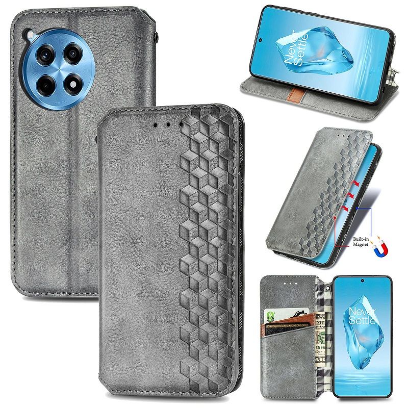 Leather Phone Case Flip Cover for OnePlus 12 12R 11 11R Nord CE3 Lite Ace3 Ace2 Nord 3 CE2 Lite N30 2T Magnetic Full Body Shockproof Stand Flip Cover