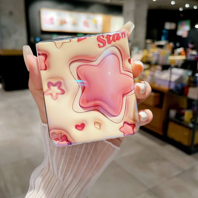 Phone Case For Samsung Galaxy Z Flip 6/ Flip 5 Fashion Shockproof Silicone Cute Personality Protective Case