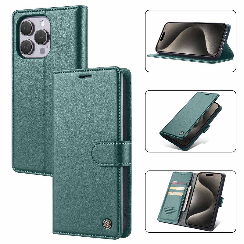 Flip Cover For iPhone 16 15 14 13 12 11 Pro XS Max Case Anti-theft [Flip Vintage Leather] Wallet Shockproof Durable Retro Phone Case