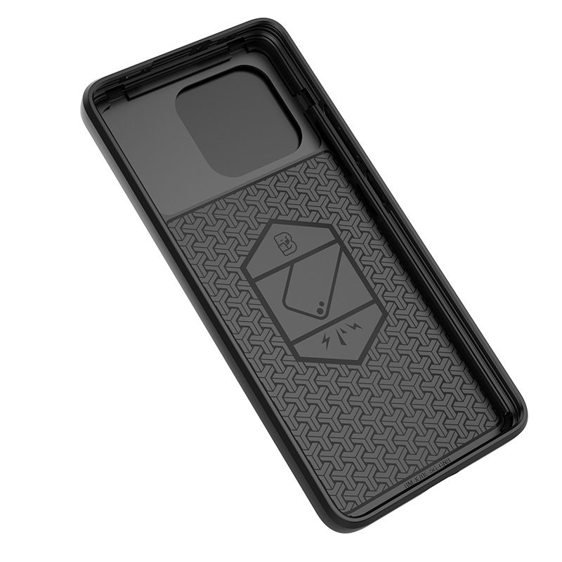With Sliding Camera Lens Cover For Xiaomi POCO X6 Pro 5G/Redmi K70e 5G Kickstand Shockproof Cover