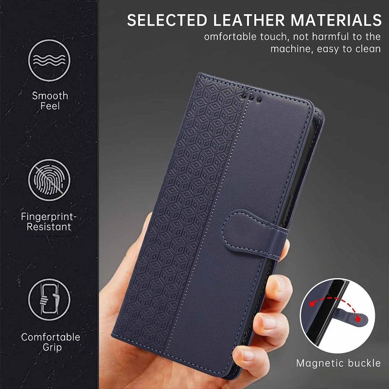 Flip Cover for OPPO A98 A79 A78 A58 A38 A18 Reno 12F 11F 8T 5G 4G A77S A16S A57 Reno11 Pro Leather Case [Flip Vintage Leather] Wallet Shockproof Durable Retro Cover