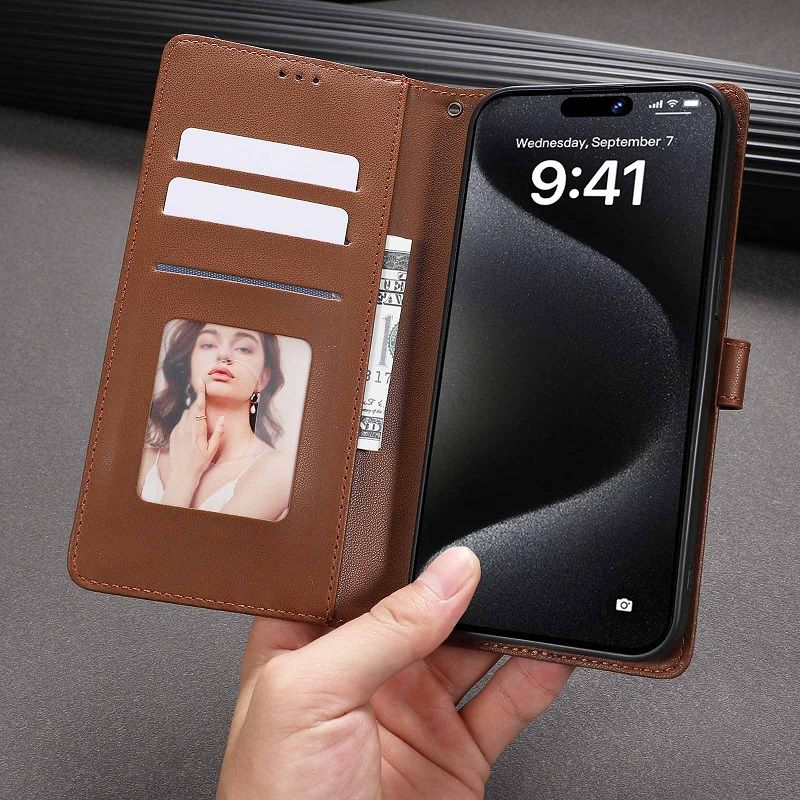 Flip Cover for OPPO A98 A79 A78 A58 A38 A18 Reno 12F 11F 8T 5G 4G A77S A16S A57 Reno11 Pro Leather Case [Flip Vintage Leather] Wallet Shockproof Durable Retro Cover