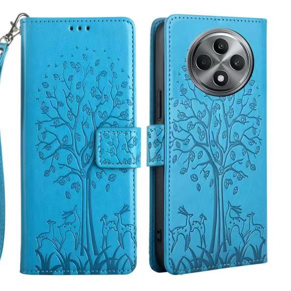 Wallet Leather Cover For OPPO Reno 12 Pro 12F 11F 11 10 9 8 8T 5F 7 6 5 Pro Case Card Slots Magnetic Closure Shockproof Cover with Hand Strap