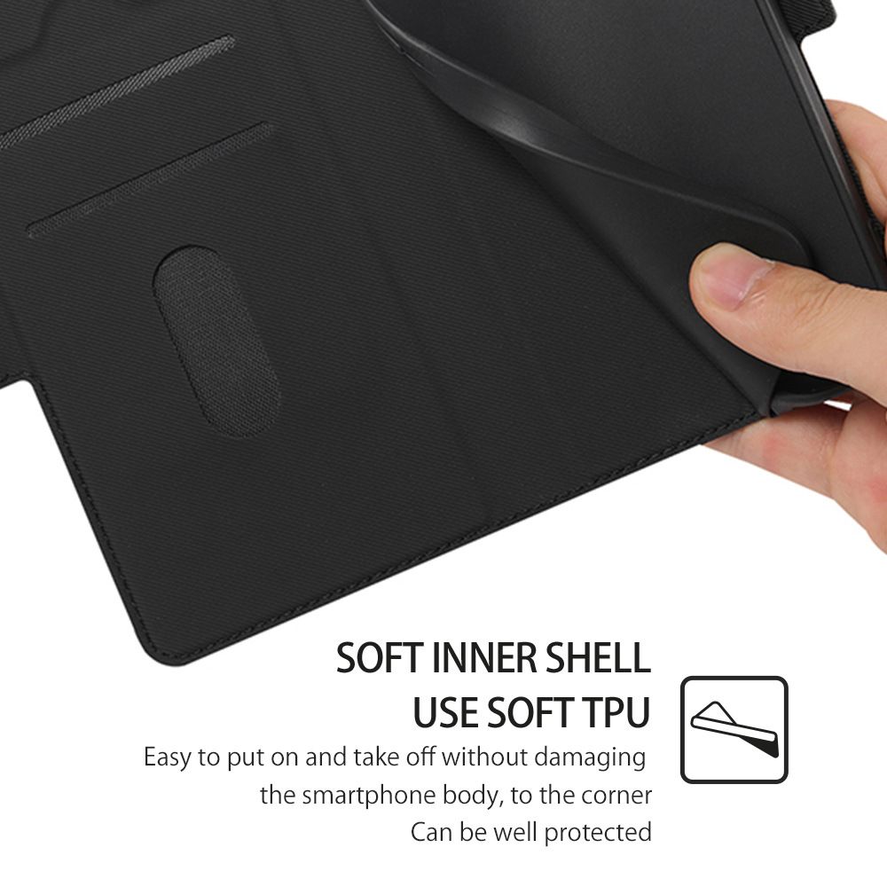 Wallet PU Leather Flip Cover For OPPO Reno 12 Pro 12 11 10 Pro 11F Anti Fall Protective Cover