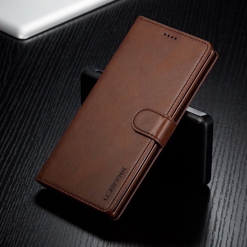Leather Phone Case Flip Cover for Samsung Galaxy S24 S23 S22 Ultra S21 Plus S20 FE S10e S10 S9 S8 Plus Lite S7 S6 edge Note 20 Ultra 10 Plus 9 8 Magnetic Full Body Shockproof Stand Flip Cover