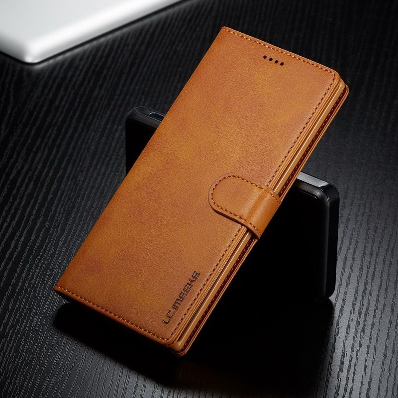 Leather Phone Case Flip Cover for Samsung Galaxy S24 S23 S22 Ultra S21 Plus S20 FE S10e S10 S9 S8 Plus Lite S7 S6 edge Note 20 Ultra 10 Plus 9 8 Magnetic Full Body Shockproof Stand Flip Cover