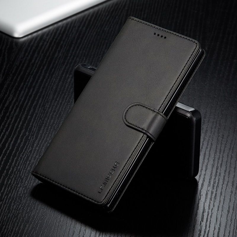 Leather Phone Case Flip Cover for Samsung Galaxy S24 S23 S22 Ultra S21 Plus S20 FE S10e S10 S9 S8 Plus Lite S7 S6 edge Note 20 Ultra 10 Plus 9 8 Magnetic Full Body Shockproof Stand Flip Cover