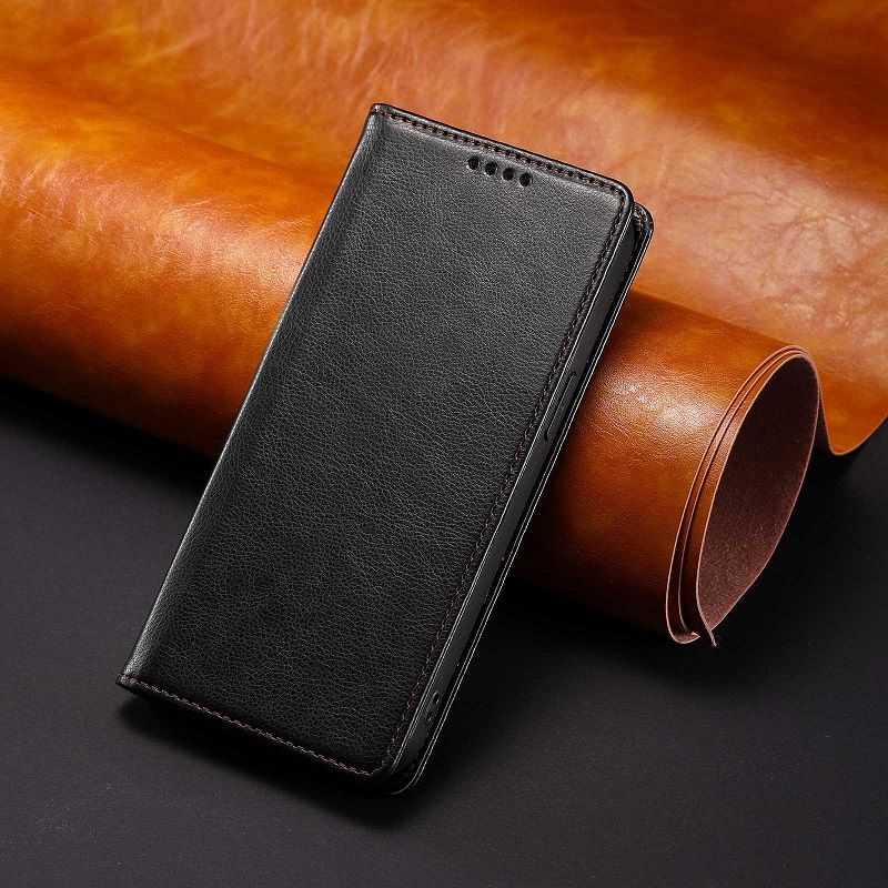 Flip Cover For Xiaomi Redmi Note 13 12S 11 10S 9s 8 14 11T X3 Pro 13C 12C 10C 9C 9A Leather Case [Flip Vintage Leather] Wallet Shockproof Durable Retro Phone Case