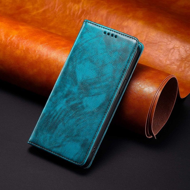 Flip Cover For Xiaomi Redmi Note 13 12S 11 10S 9s 8 14 11T X3 Pro 13C 12C 10C 9C 9A Leather Case [Flip Vintage Leather] Wallet Shockproof Durable Retro Phone Case