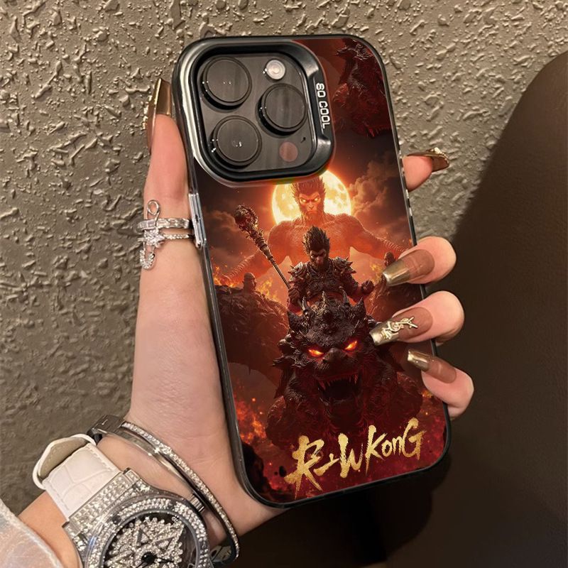 Black Myth Wukong Phone Case For iPhone XS Max XR X 11 Pro 12 13 14 15 Pro 15 14 Plus 16 15 14 13 12 11 Pro Max Protective Case