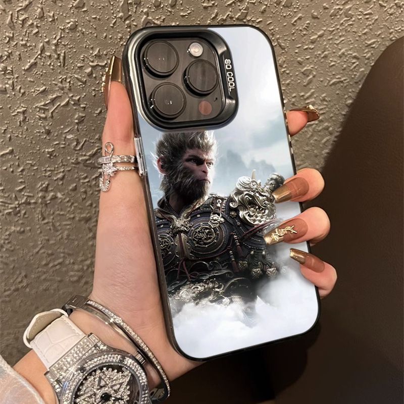 Black Myth Wukong Phone Case For iPhone XS Max XR X 11 Pro 12 13 14 15 Pro 15 14 Plus 16 15 14 13 12 11 Pro Max Protective Case